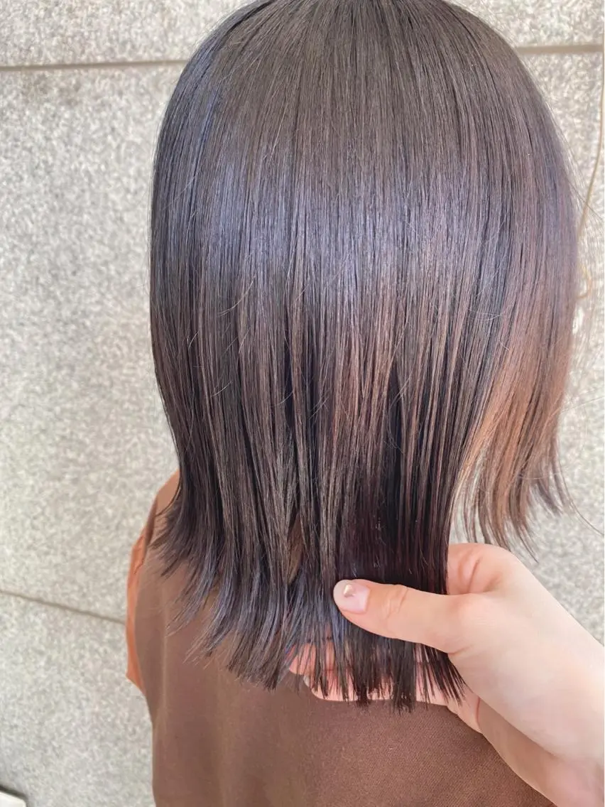 ミディアム カット 顔周り🇰🇷韓国 レイヤー/いづみ💞のヘアスタイル