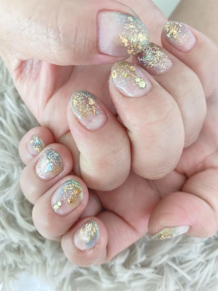 ネイル ハンドネイル glassMARY nail田邉もも子のネイルデザイン