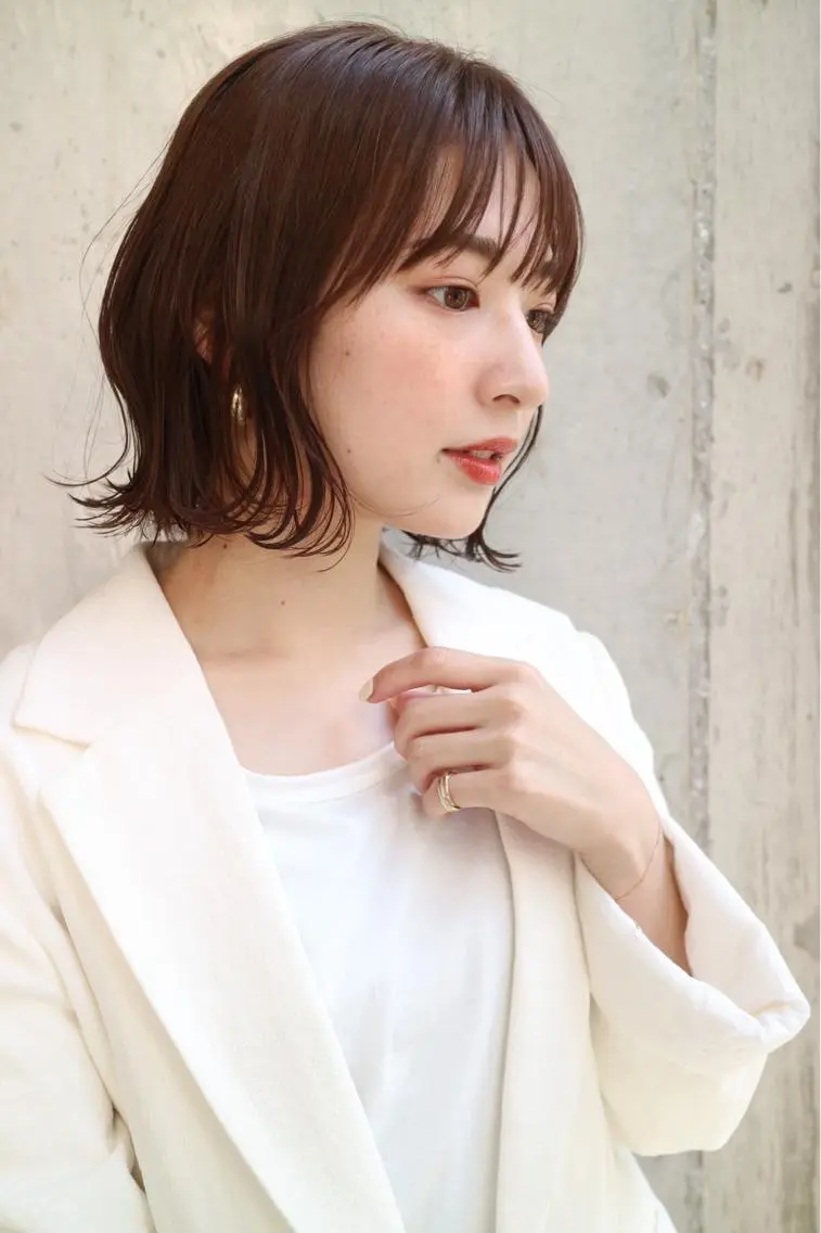 ショート ヘアカラー トリートメント 佐藤 蓮のヘアスタイル
