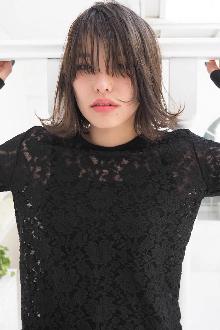 ショート ミディアム セミロング ロング カラー 外ハネヘア 🌈韓国ヘア KOUSEI🌈のヘアスタイル
