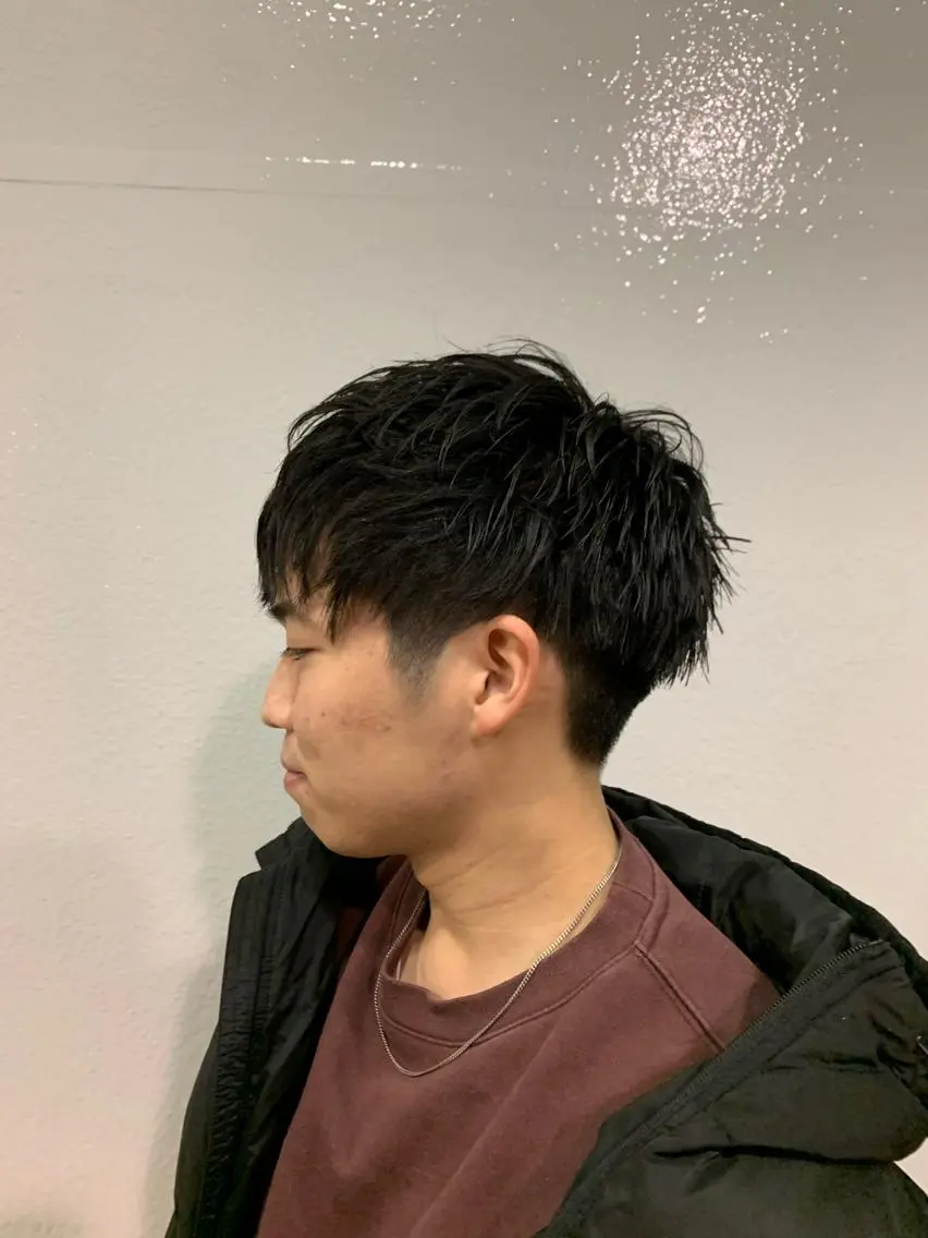 ショート パーマ メンズ メンズパーマ 新宿駅近! 💈口コミ多数✨のヘアスタイル