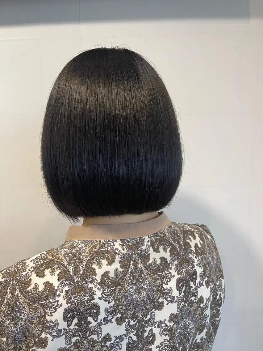 ショート カラー 黒髪 ブルーカラー ブルーブラック カット ヘアカラー メンズスタイル /メンズパーマ/須藤のヘアスタイル