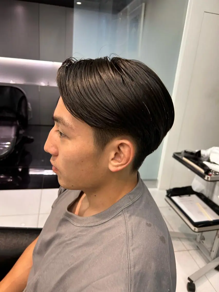 メンズ ビジネス 白髪染め 解決‼️のヘアスタイル
