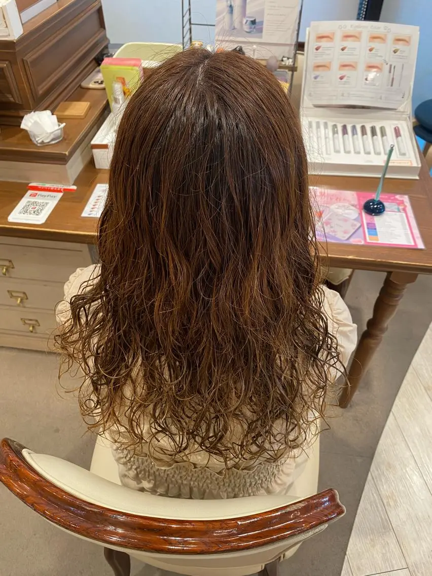 ロング パーマ 艶カラー🌸アレンジ 🌹Sally🕊️のその他イメージ