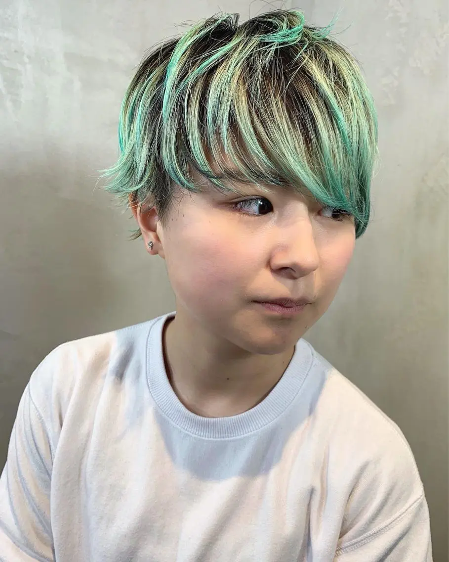ショート カラー カット ヘアカラー トリートメント 優作 〜圧倒的信頼〜のヘアスタイル