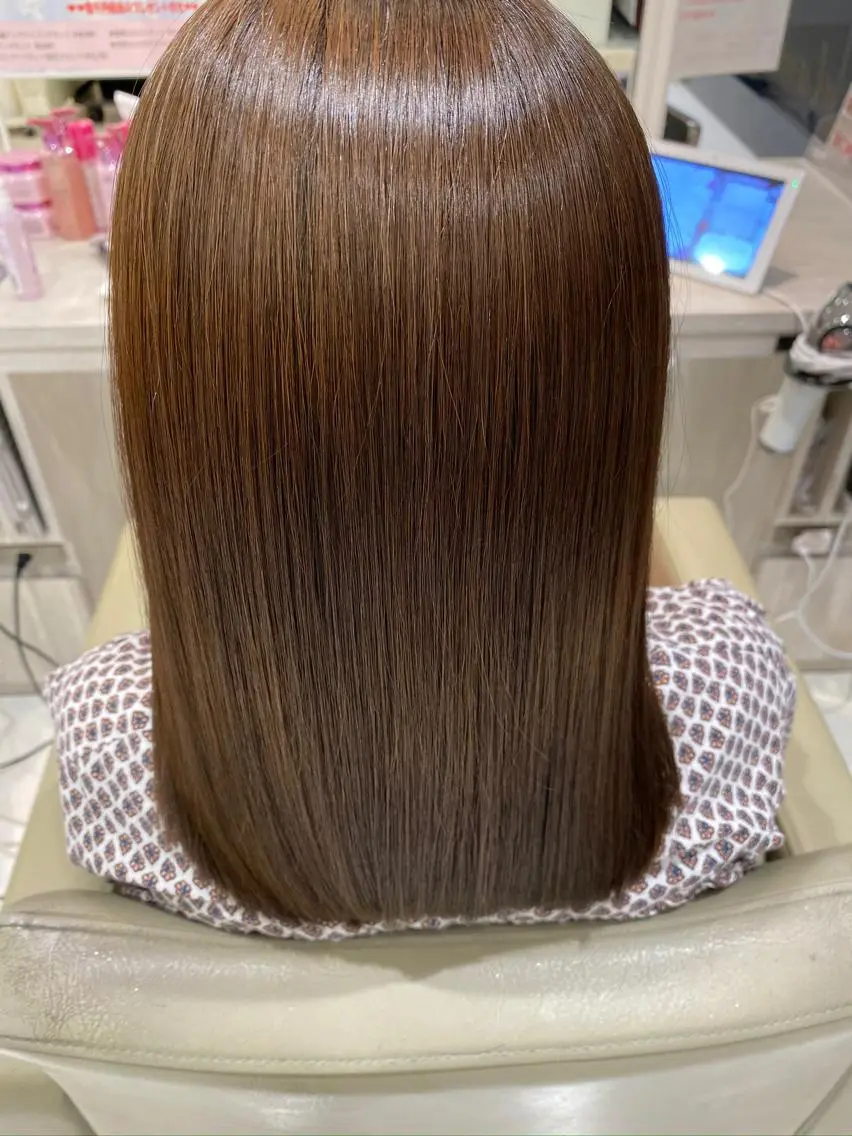 セミロング カラー パーマ ショートボブ アクアカラー 透明感カラー ハイライトカラー ボブ 🎗美髪艶髪🫧髪質 改善特化🥇菊地のヘアスタイル