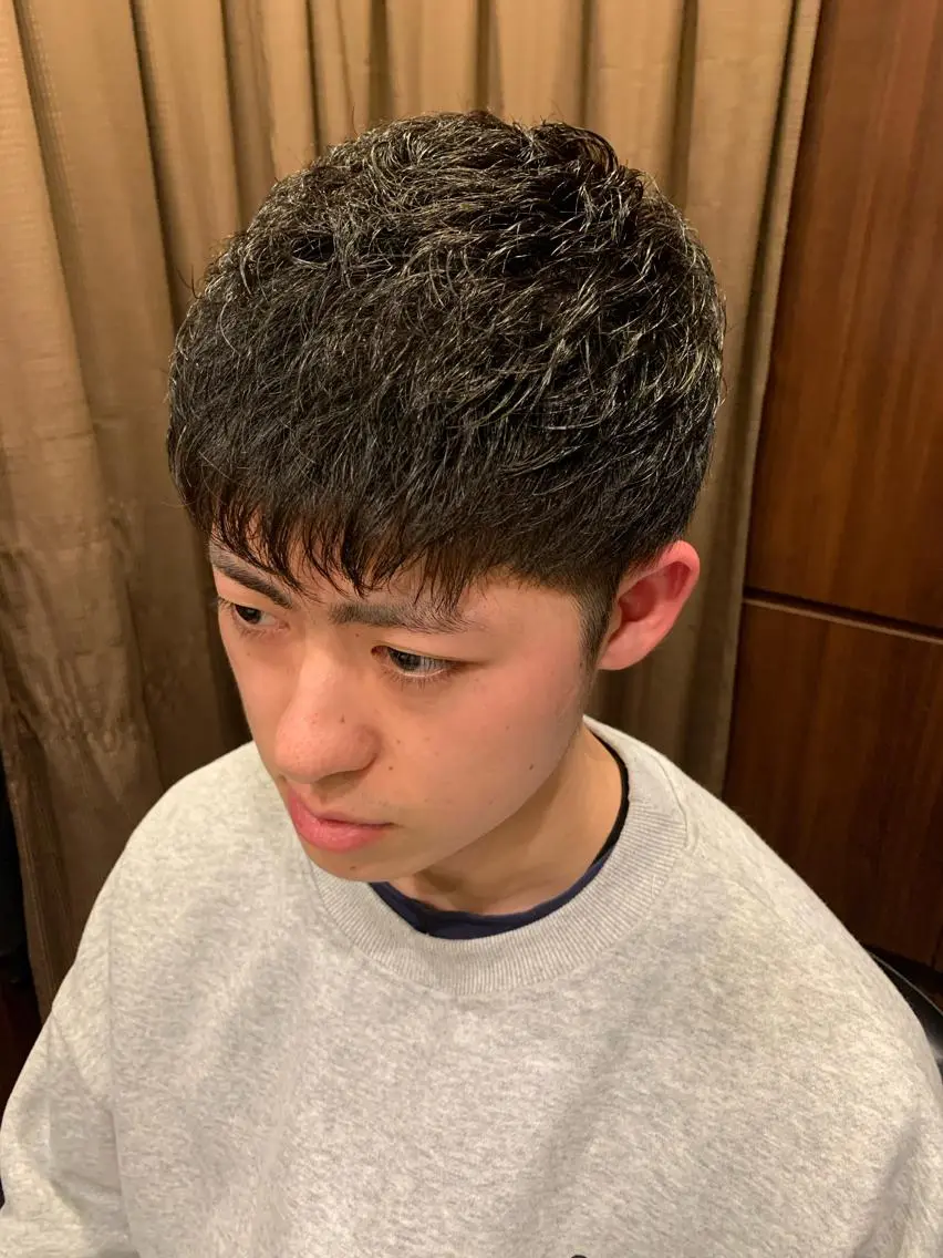 パーマ メンズ プレミアムバーバー 草野のヘアスタイル