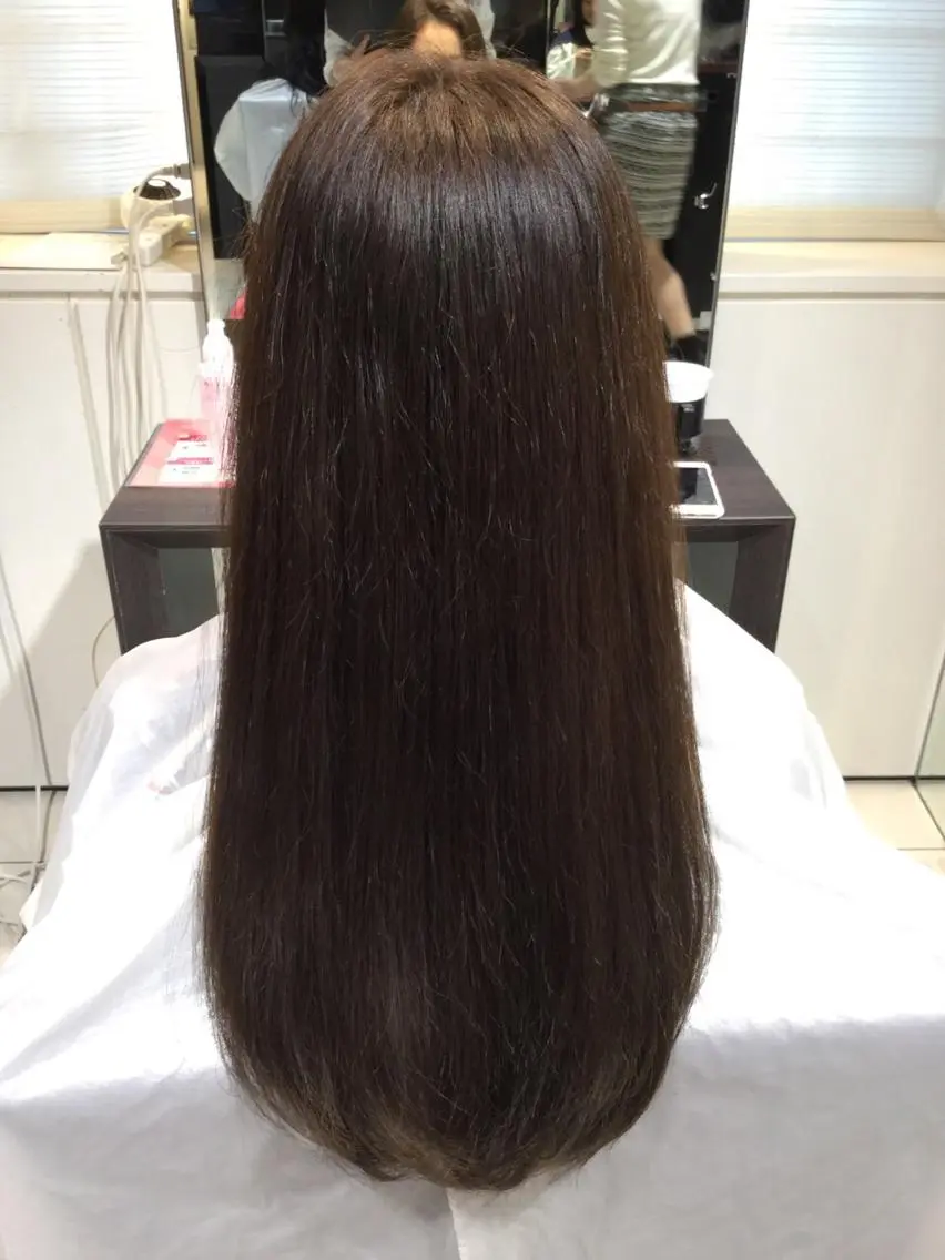 ロング カラー ベージュカラー 透明感カラー バイオレットカラー 【似合うが見つかる】 Hanaのヘアスタイル