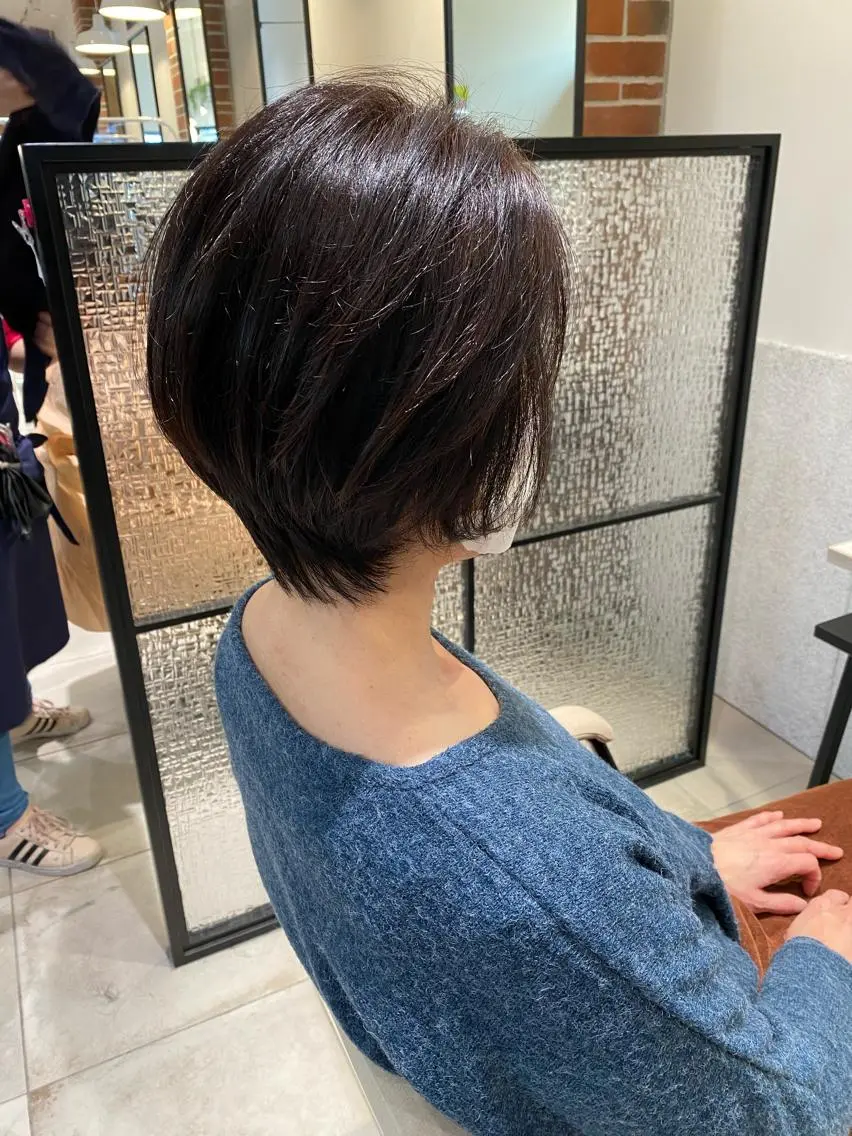 ショート カット 長津 健一郎のヘアスタイル