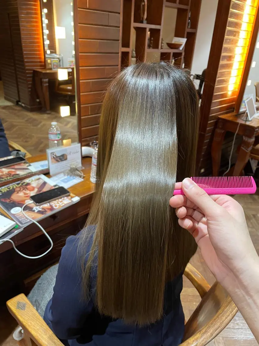 ロング トリートメント 酸熱トリートメント stylist YUTOのヘアスタイル