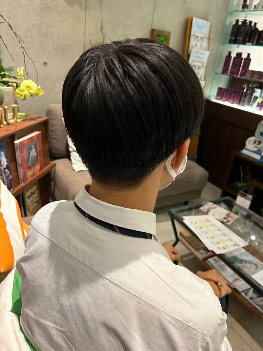 メンズ 増渕 里奈のヘアスタイル
