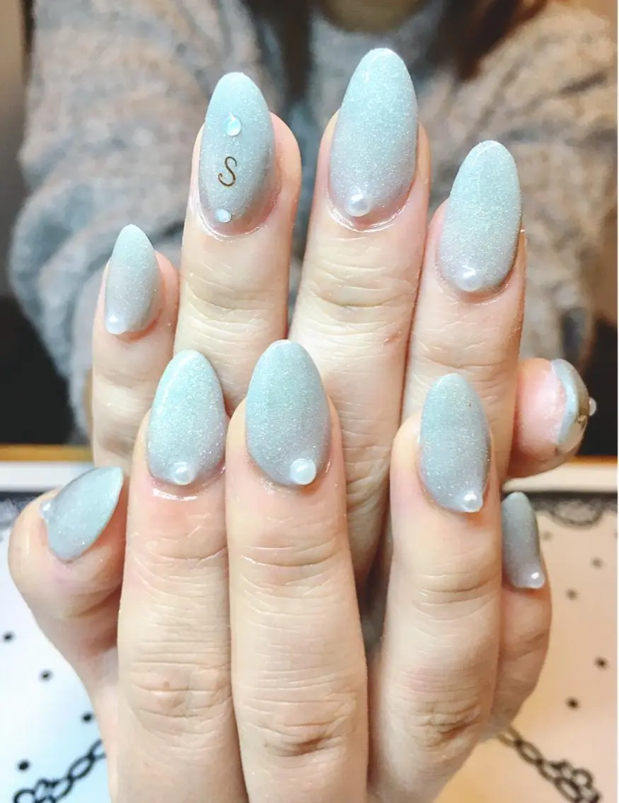 ネイル スカルプネイル シンプルネイル nailist cocoのネイルデザイン