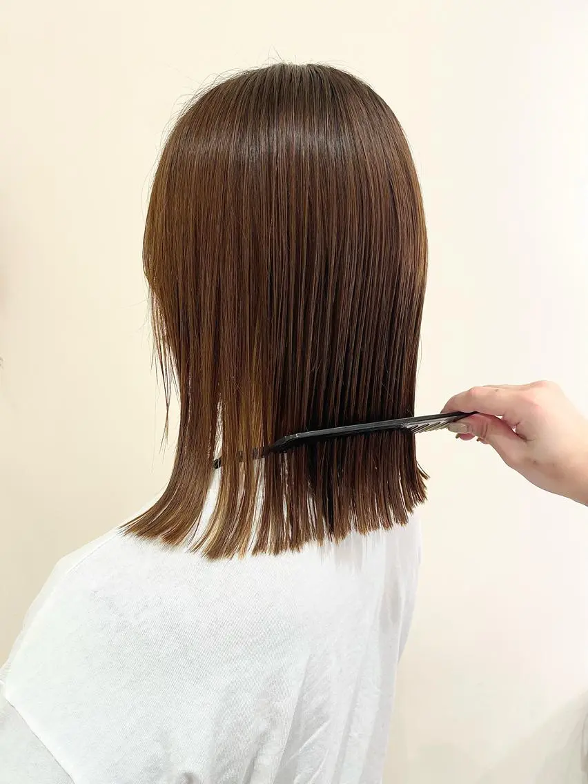 ミディアム HCA studioのヘアスタイル