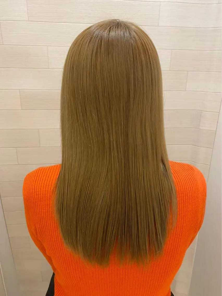 ロング 髪質改善・白髪ぼかし /お悩み対応カラーのヘアスタイル