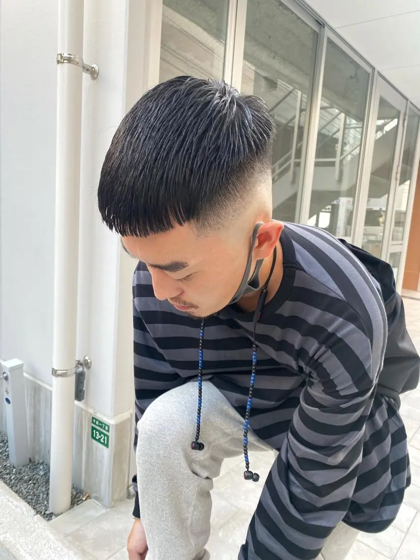 メンズ カット 八谷 将平のヘアスタイル