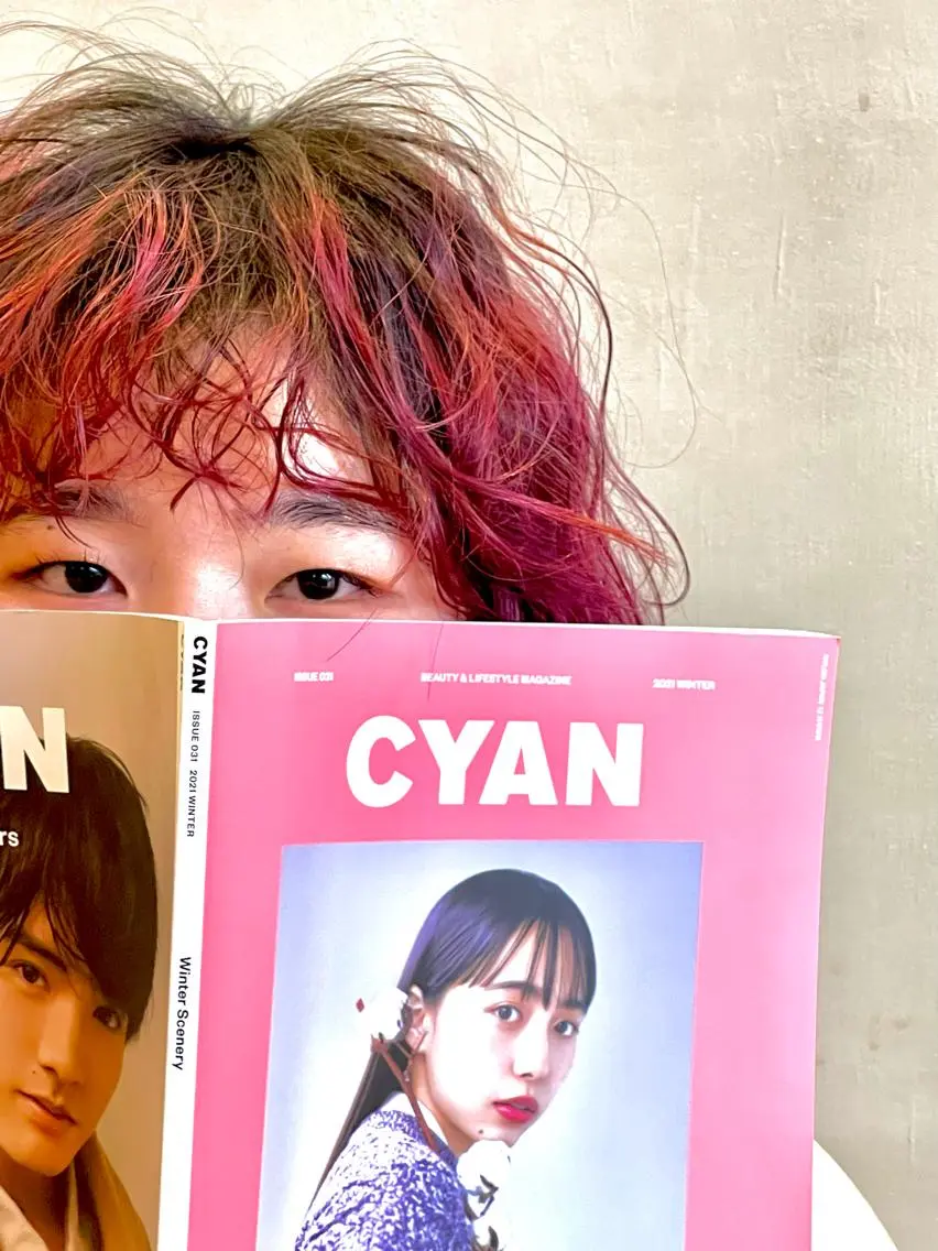 Hirose Ryo ハイトーン/韓国風のヘアスタイル