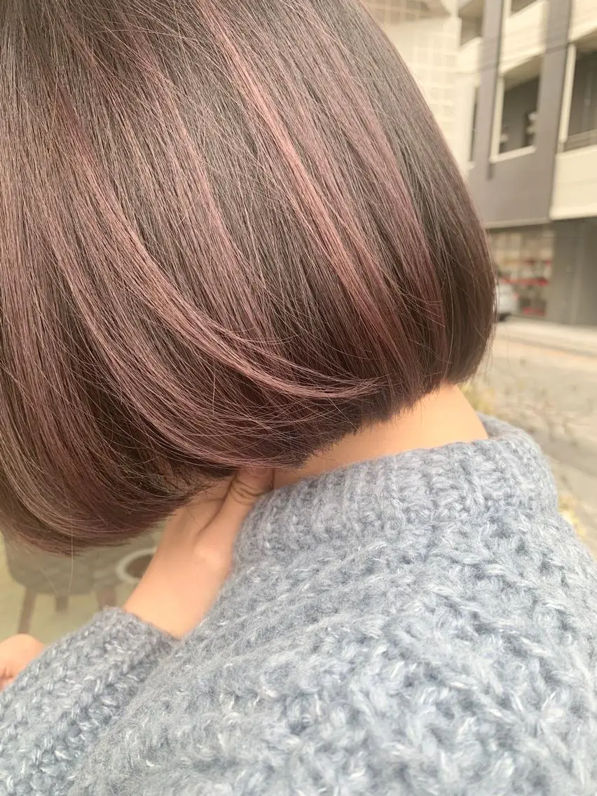 ミディアム カラー 🌸スタイリスト 山浦美恵のヘアスタイル