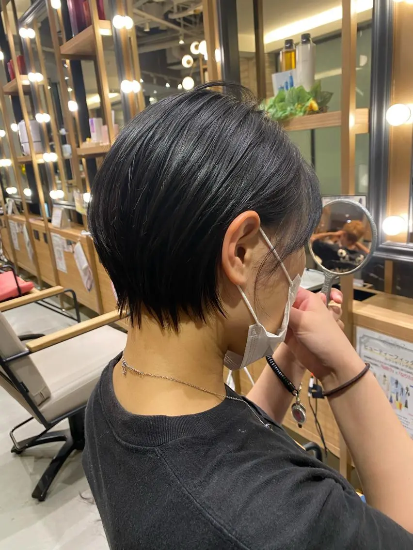 ショート unopulir 景山 凌のヘアスタイル