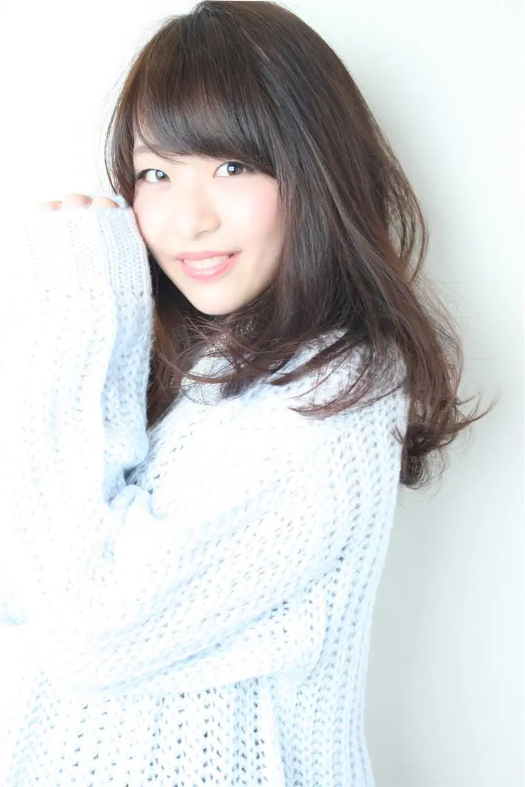 セミロング ロング パーマ 衣笠 雅俊のヘアスタイル