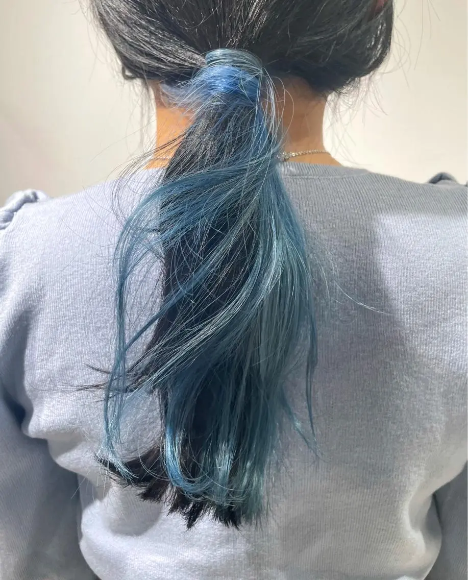ミディアム カラー ブリーチ カット ヘアカラー トリートメント センスをお届けします 大谷将生infpのヘアスタイル