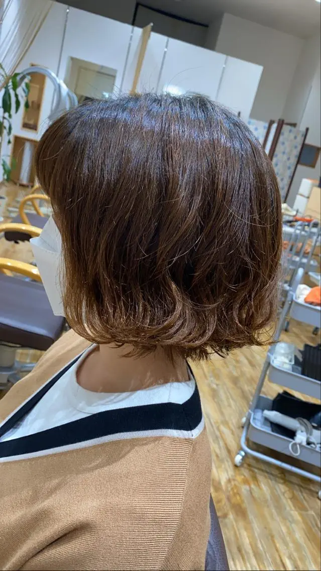 カラー パーマ 堀 大輔のヘアスタイル