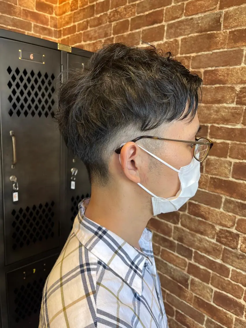 ショート カラー パーマ ヘアアレンジ メンズ キッズ ネイル マツエク・マツパ アイブロウ メンズハイライト メンズパーマ ブラウンカラー ケアカラー 透明感カラー 久木原 ゆりのヘアスタイル
