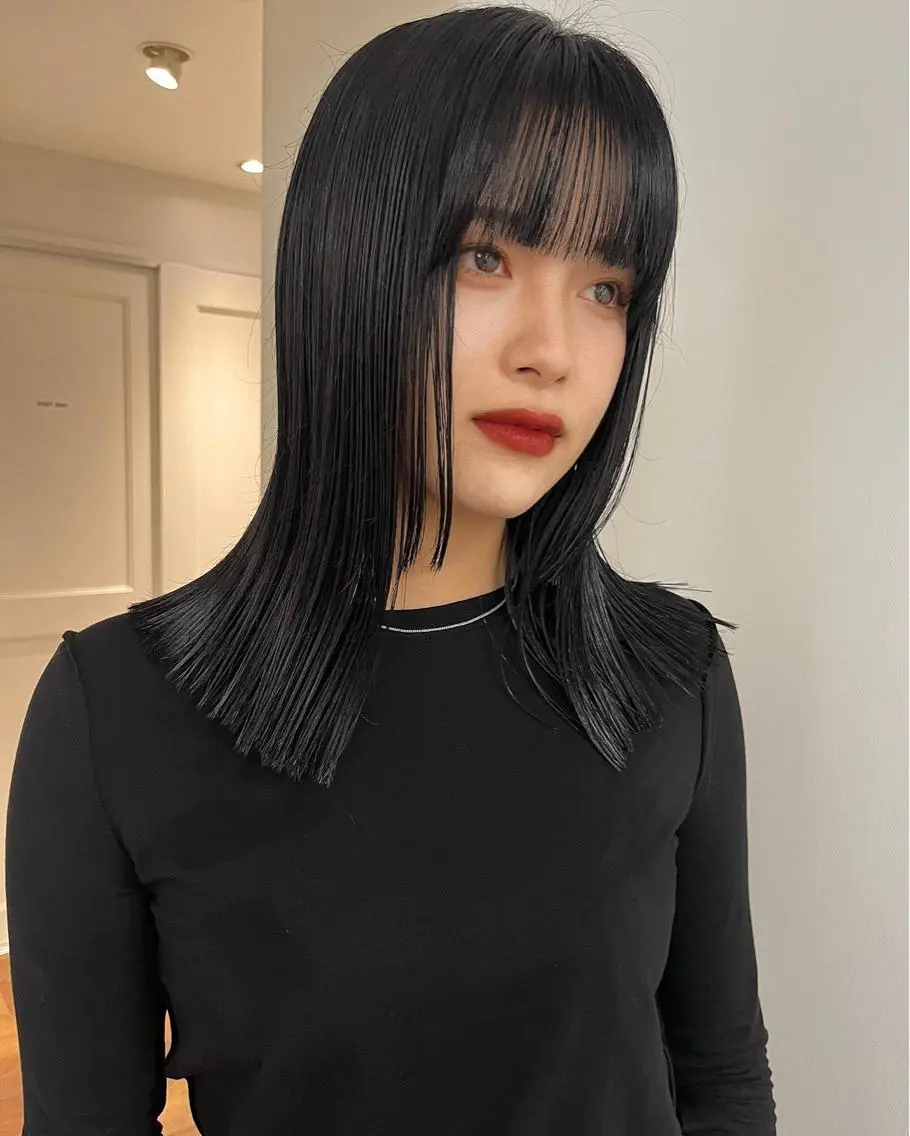 ミディアム カラー カット ヘアカラー トリートメント 似合わせレディース/ メンズ/あゆかのヘアスタイル