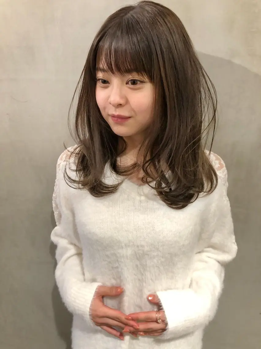 セミロング 縮毛矯正 トリートメント 大西 直人のヘアスタイル
