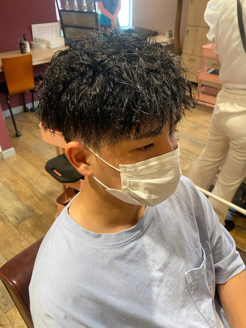 パーマ メンズ 💈豊橋メンズ専門 NO.1刑部七海💈のヘアスタイル
