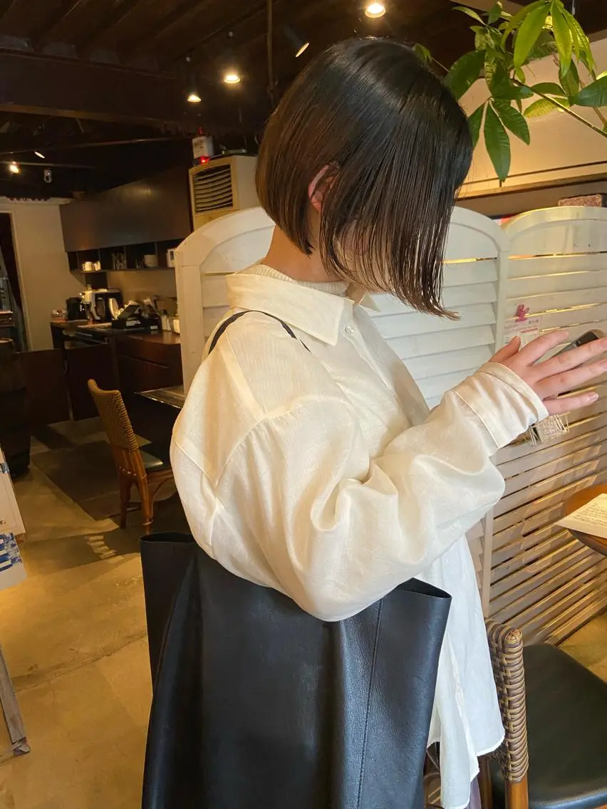 ショート カット ヘアカラー 吉川 愛美李のヘアスタイル