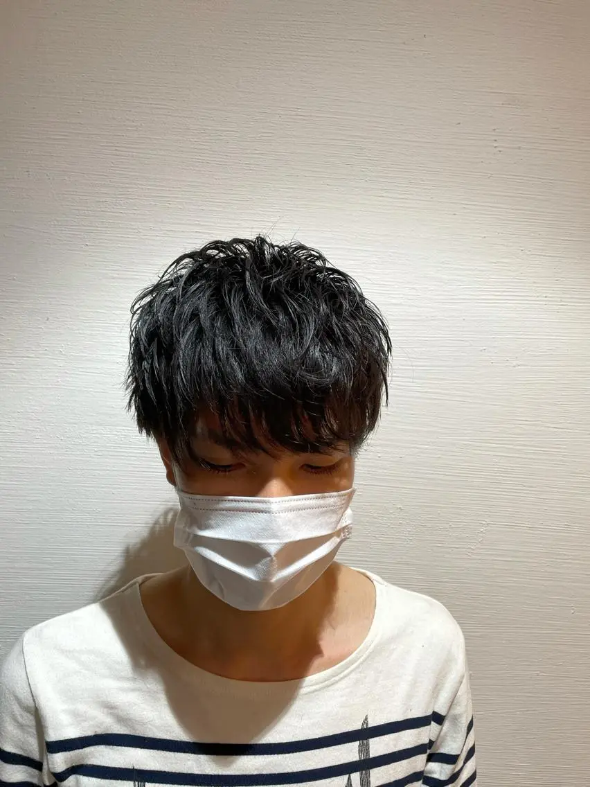メンズ メンズパーマ stylist YUTOのヘアスタイル