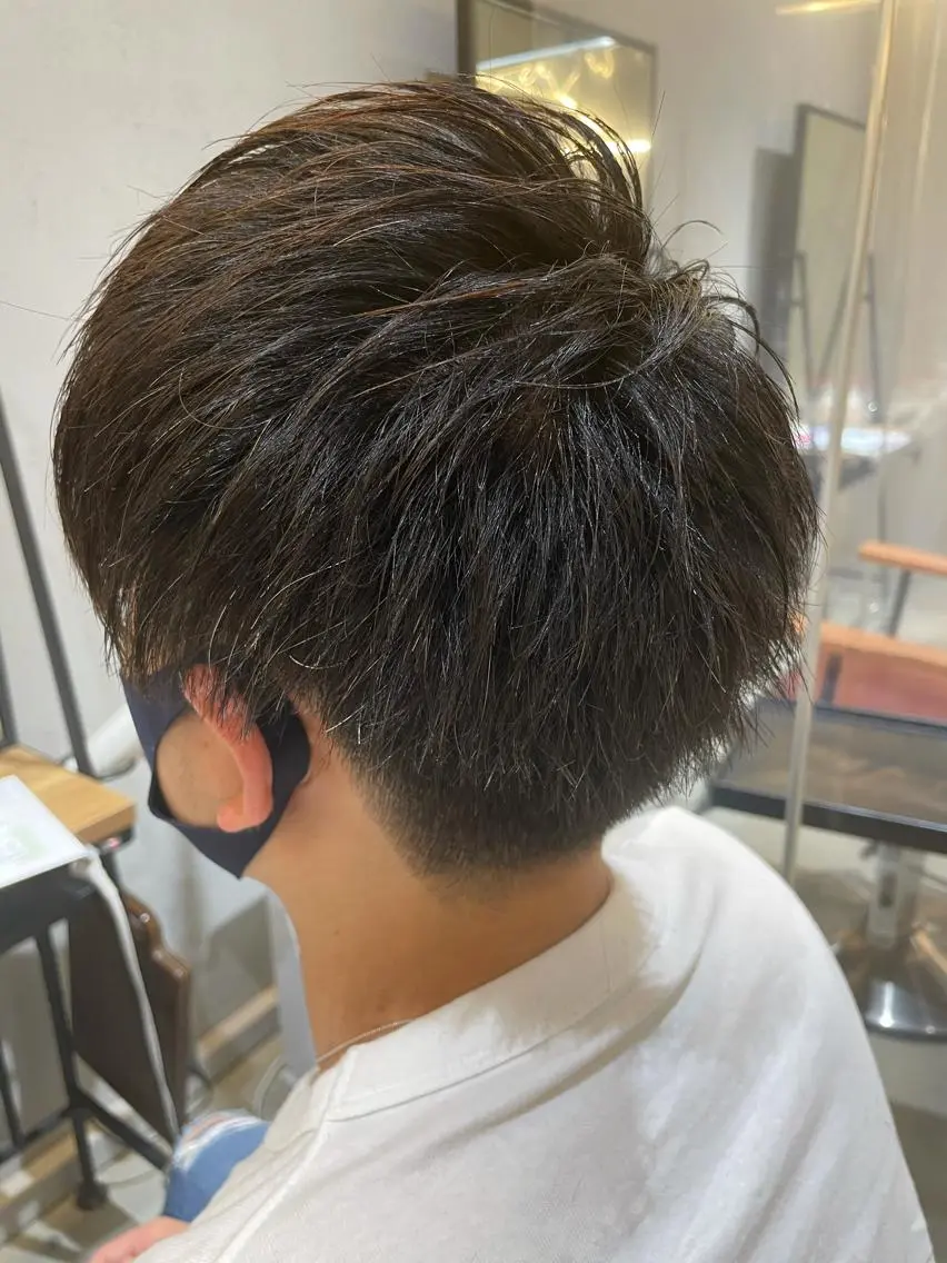 ショート カット ヘアカラー トリートメント ♦️モテ髪創作者 SUGA♦️のヘアスタイル