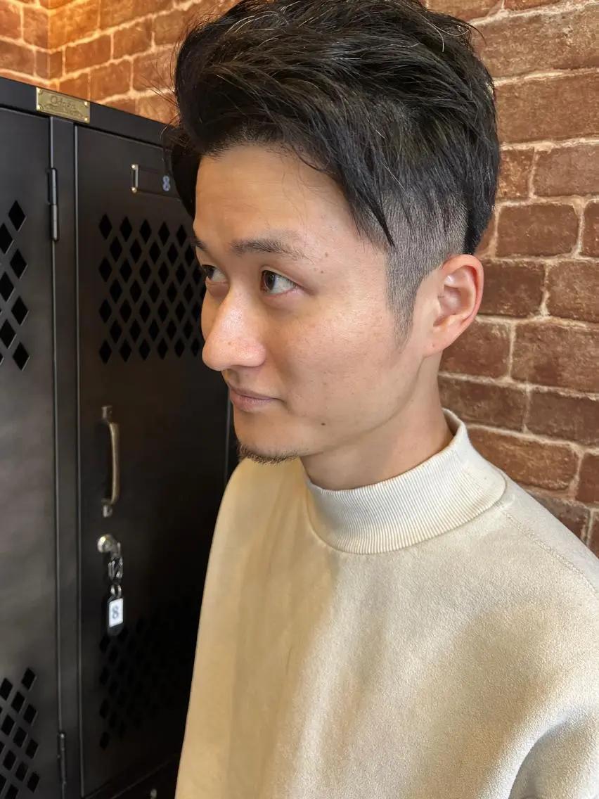 ショート カラー パーマ ヘアアレンジ メンズ キッズ ネイル マツエク・マツパ アイブロウ メンズブリーチ メンズハイライト メンズインナーカラー メンズ韓国風 ブリーチ 久木原 ゆりのヘアスタイル
