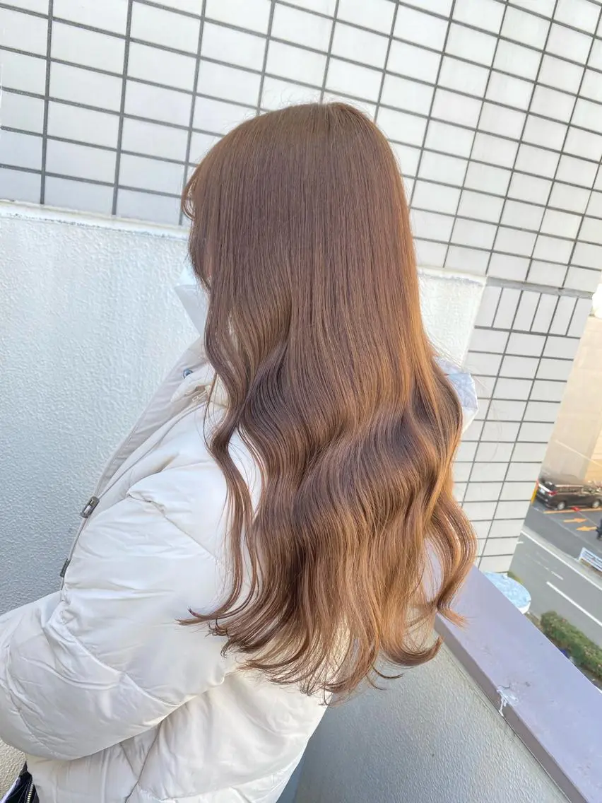 ロング カラー ヘアカラー トリートメント ヘッドスパ ヘアセット エフェクトブリーチ 🌟前澤啓太朗のヘアスタイル