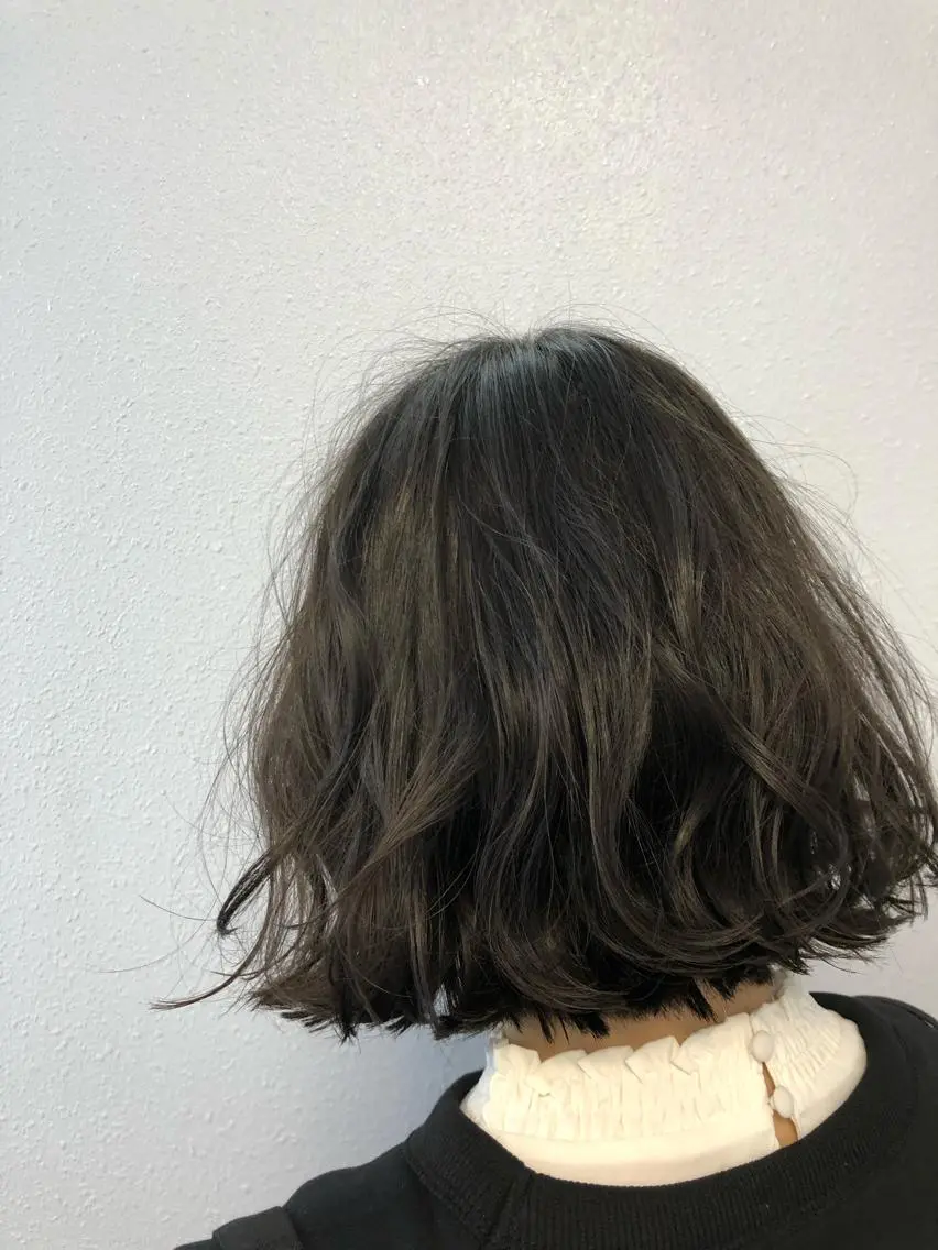 ショート 切りっぱなしボブ ボブ 新越谷/韓国風/艶髪 miyuのヘアスタイル