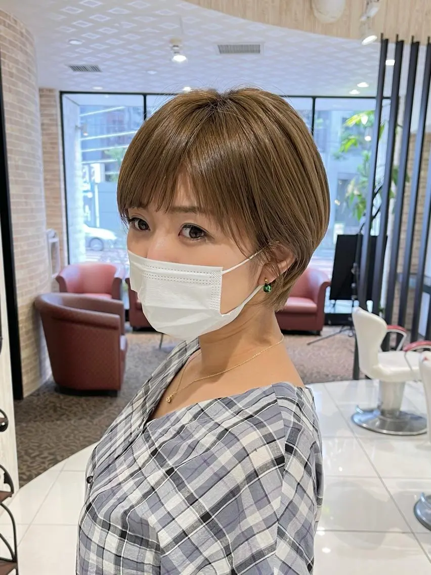 ショート 荻窪/ショートヘア✨ ショートボブ長松大哉のヘアスタイル