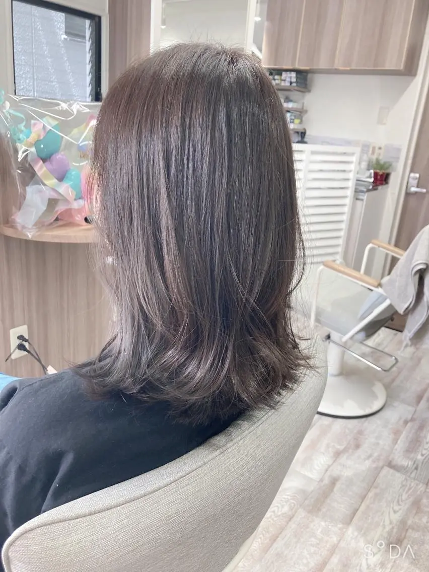 ミディアム カット ヘアカラー 🦄💒💓齎藤 七海子🦄💒💓の眉毛・アイブロウイメージ