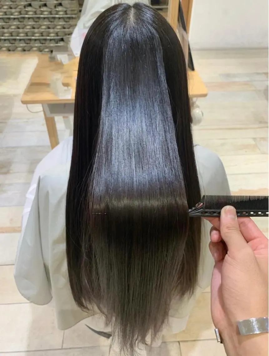 ロング トリートメント 【髪質改善/透明感】 上野 聖斗のヘアスタイル