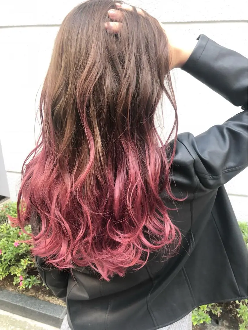 ロング カラー 松田 光雄のヘアスタイル