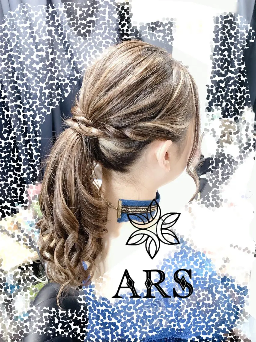 ロング あるす 美容室のヘアスタイル