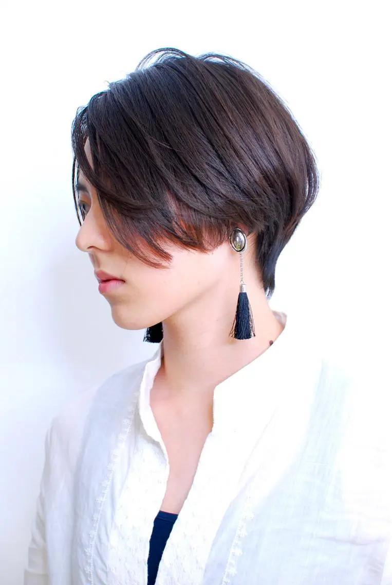 ショート ハンサムショート ショートヘア 門田 恭弥のヘアスタイル