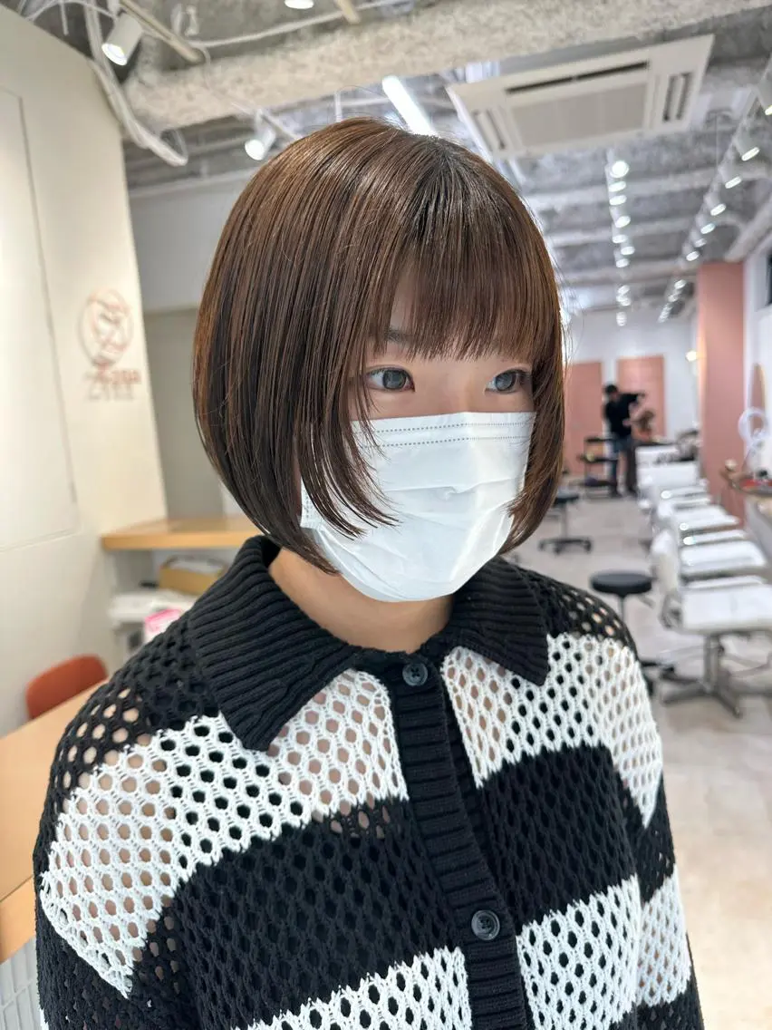 ショート カラー 艶髪/髪質改善 塩屋公一朗のヘアスタイル