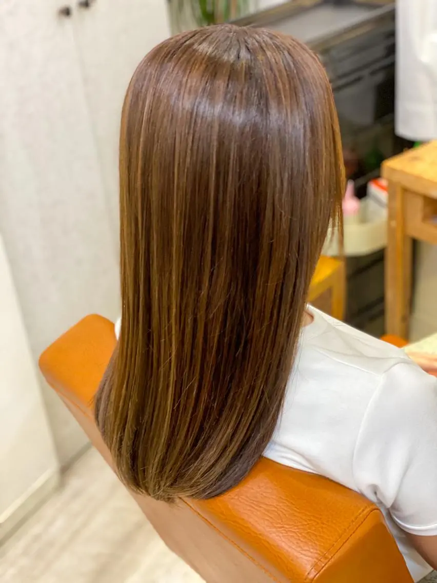 ロング 髪質改善 カット ヘアカラー トリートメント 森下 友　Dio...池袋のヘアスタイル