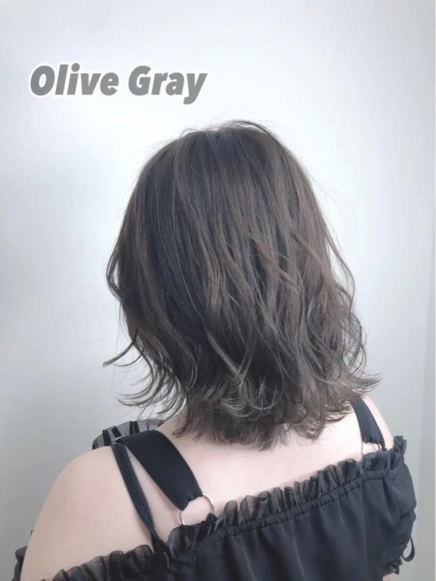 ショート カラー カット パーマ AI 高田馬場店のヘアスタイル
