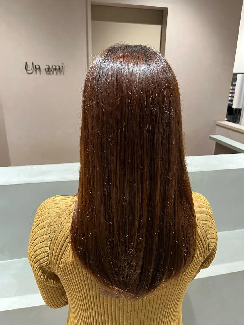 ロング トリートメント manami/ ハッシュレイヤーのヘアスタイル