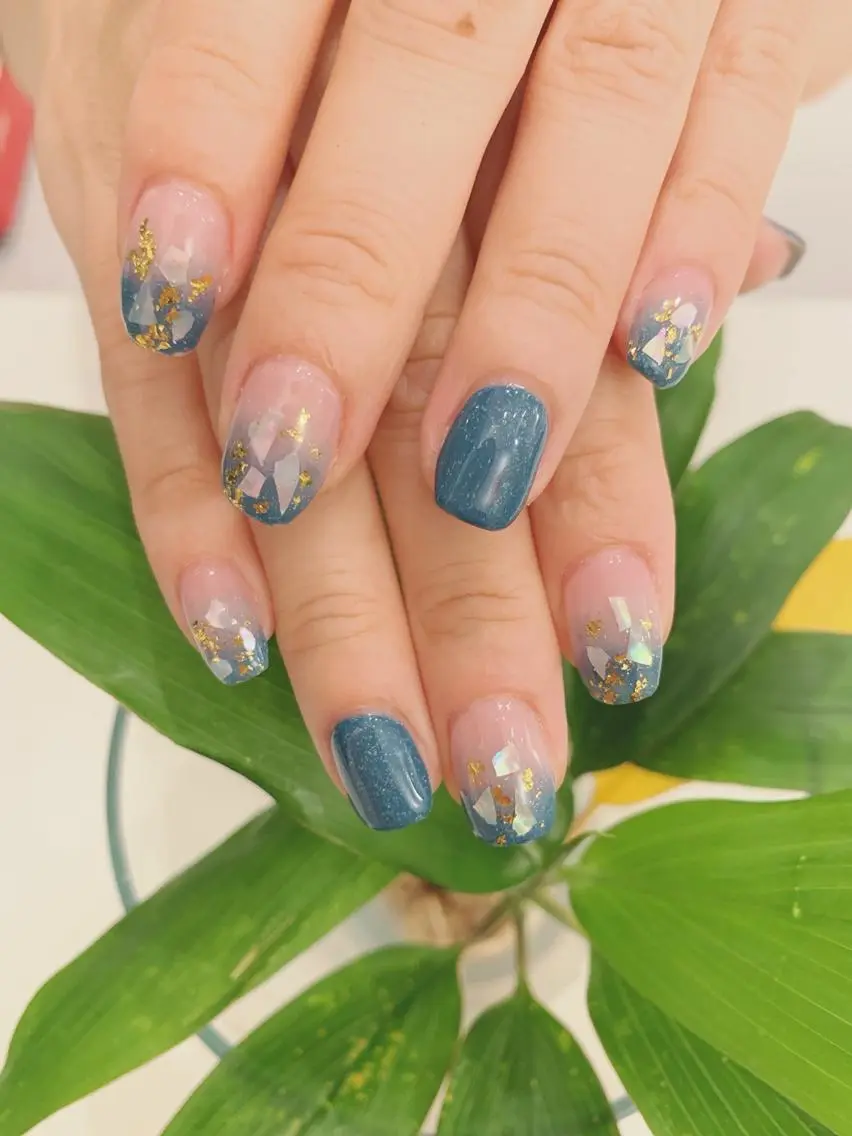 ネイル 🦋ネイルサロン ブラン🌈ゆりのネイルデザイン