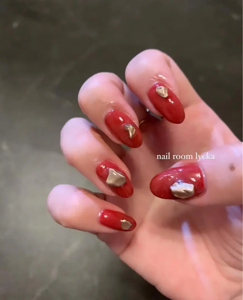 ネイル ネイルルームリッカ 𝐦𝐚𝐲𝐮のネイルデザイン