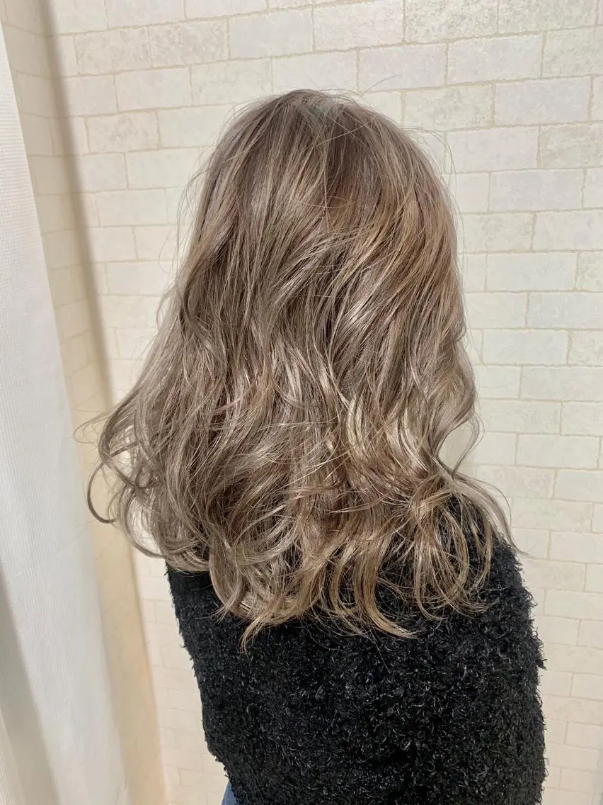 セミロング 神野 雅樹のヘアスタイル