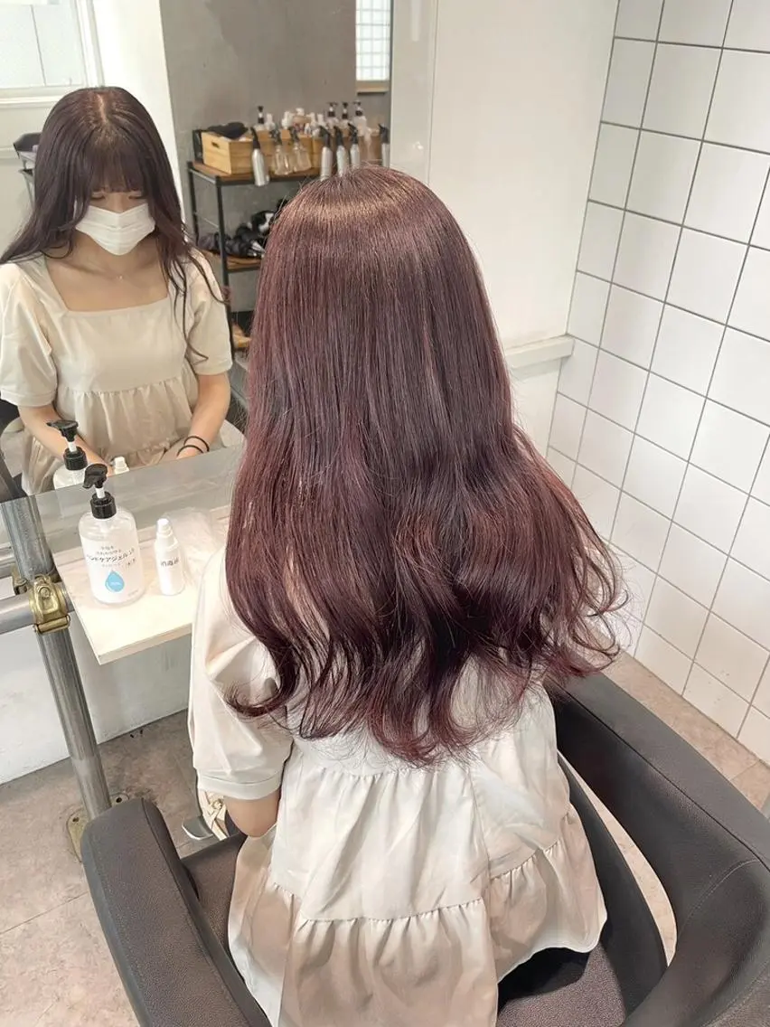 カラー 💗透明感モテヘア 💗SAYA💗のヘアスタイル