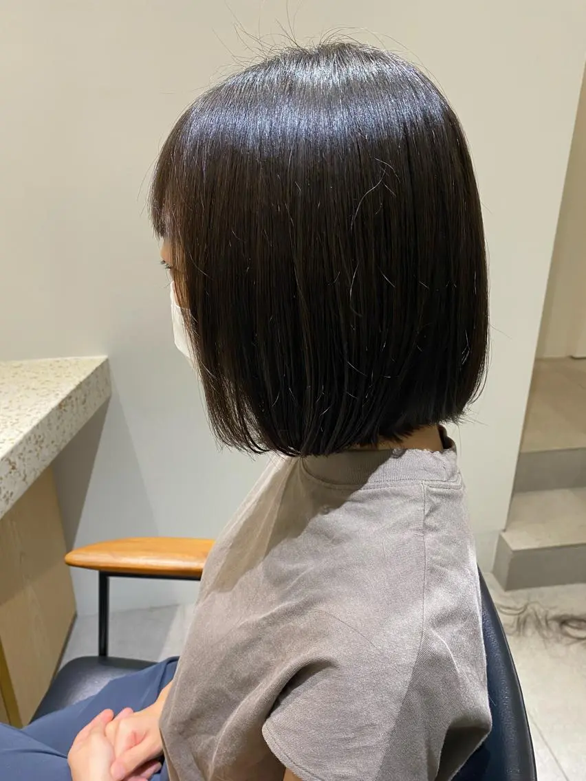 ショート ボブ three.大手前 田井 綾乃のヘアスタイル